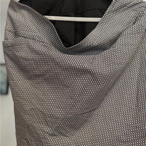 Stylish Black and White Women's Skort